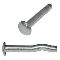 MSPK38212 3/8" X 2-1/2" Mushroom Head Spike, Pin Anchor, Tamperproof, Zinc